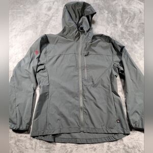 Wild Things Women Grey Nylon Jacket Size Medium NWOT
